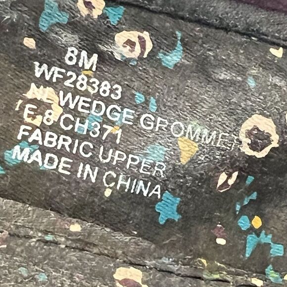 Nanette Lepore X Keds Wedge Womens Size 8 Slingback Peep Toe Sporty Shoes Stud - Picture 8 of 8